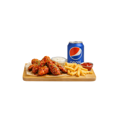5 Pcs Dynamite Hot Wings Meal 